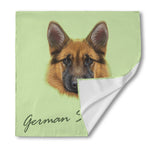 German Shepherd Dog Portrait Print Silk Bandana