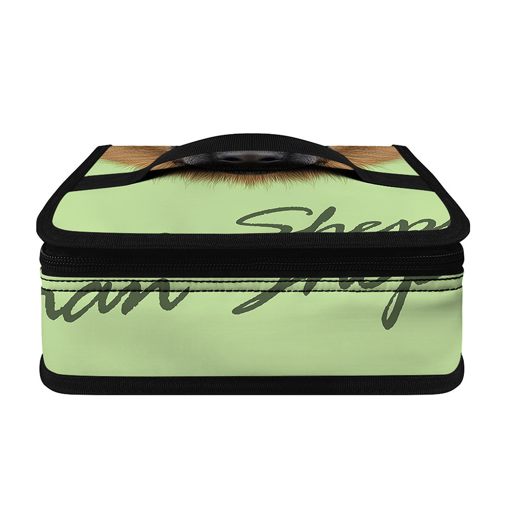 German Shepherd Dog Portrait Print Small Lunch Bag