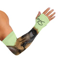 German Shepherd Dog Portrait Print Sun Protection Arm Sleeves