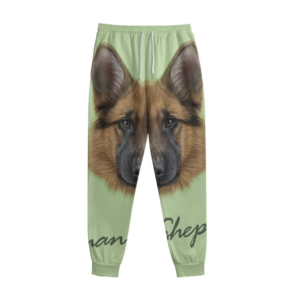 German Shepherd Dog Portrait Print Sweatpants