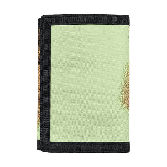 German Shepherd Dog Portrait Print Trifold Wallet