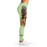 German Shepherd Dog Portrait Print Women's Leggings