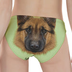 German Shepherd Dog Portrait Print Women's Panties