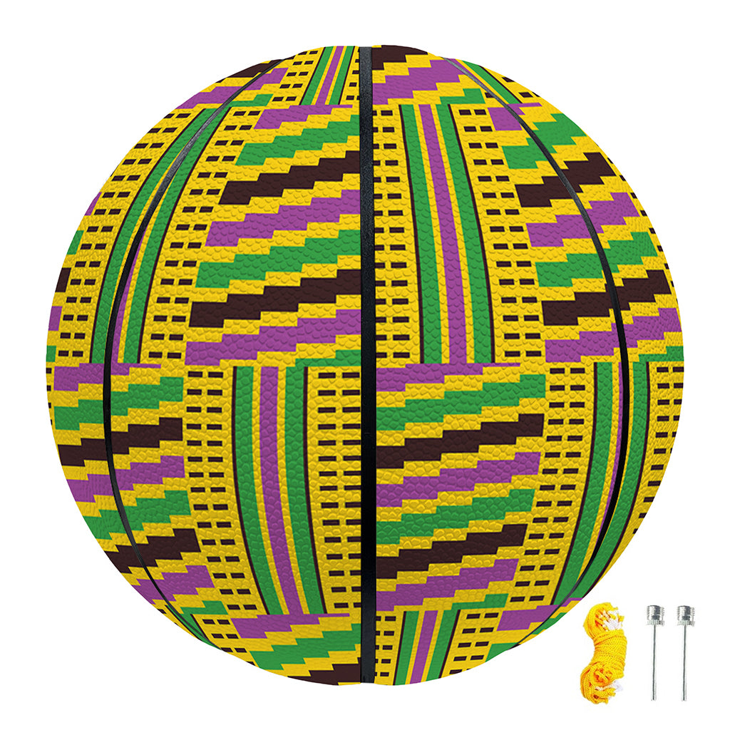 Ghana Kente Pattern Print Basketball