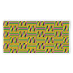 Ghana Kente Pattern Print Beach Towel