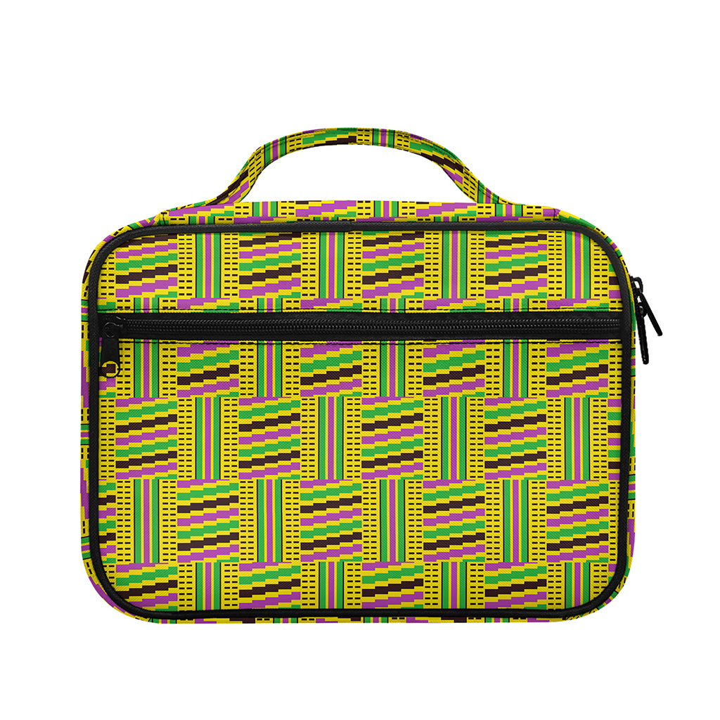 Ghana Kente Pattern Print Briefcase Bible Bag