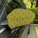 Ghana Kente Pattern Print Car Side Mirror Covers