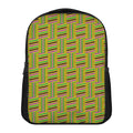 Ghana Kente Pattern Print Casual Backpack