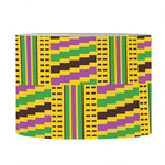 Ghana Kente Pattern Print Drum Lamp Shade