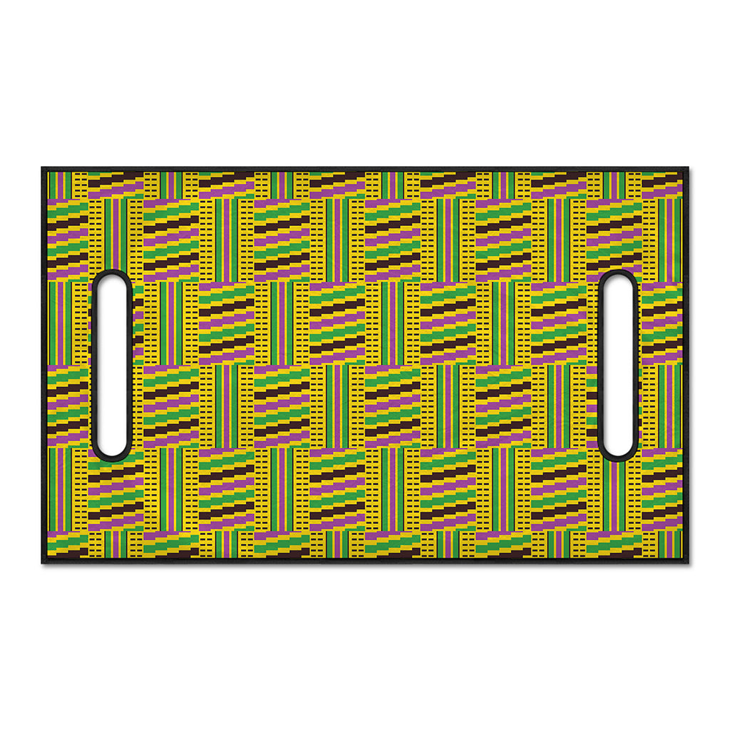 Ghana Kente Pattern Print Golf Cart Seat Cover