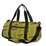 Ghana Kente Pattern Print Gym Bag