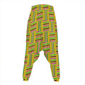 Ghana Kente Pattern Print Hammer Pants
