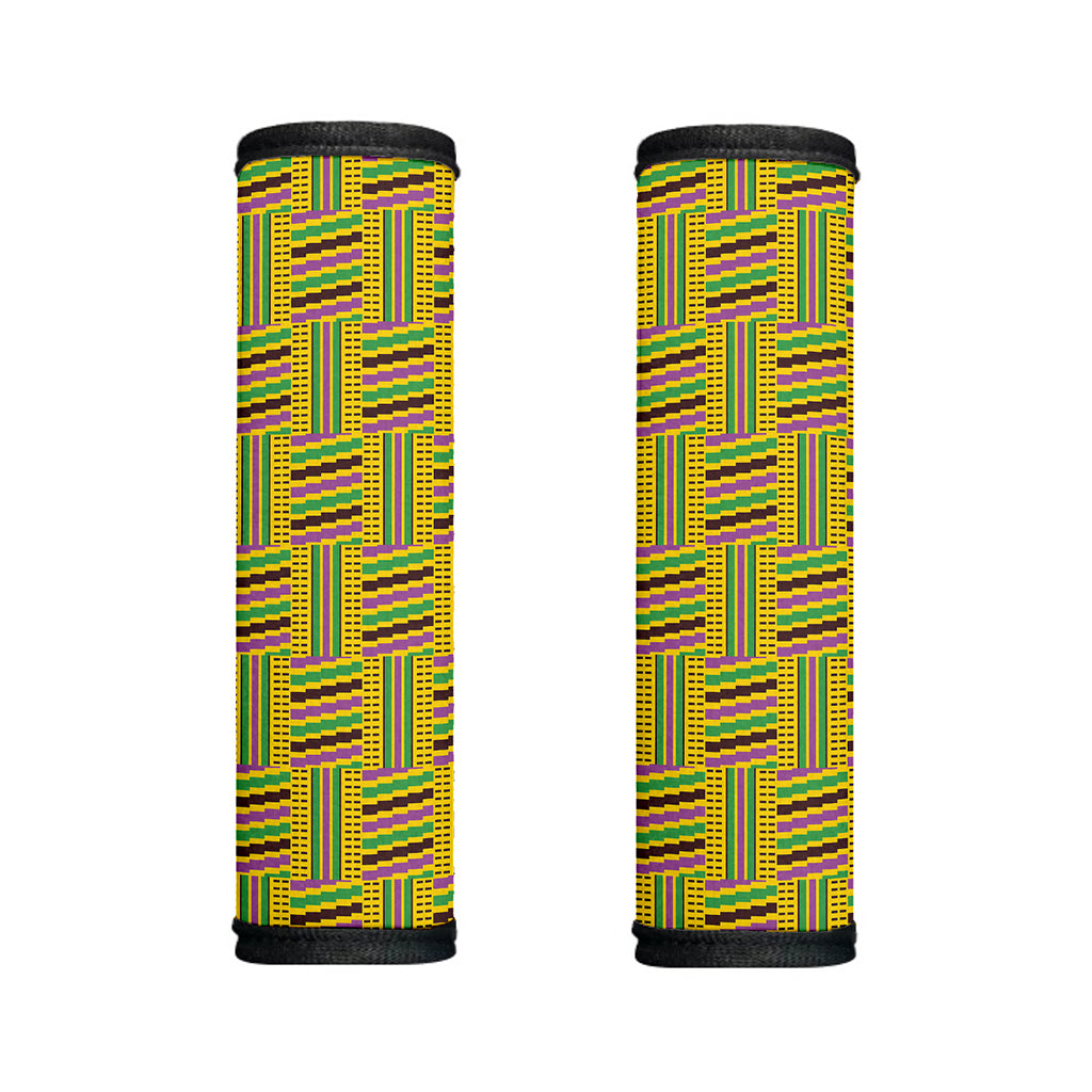 Ghana Kente Pattern Print Handle Covers