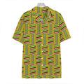 Ghana Kente Pattern Print Hawaiian Shirt