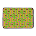Ghana Kente Pattern Print Kitchen Mat