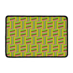 Ghana Kente Pattern Print Kitchen Mat