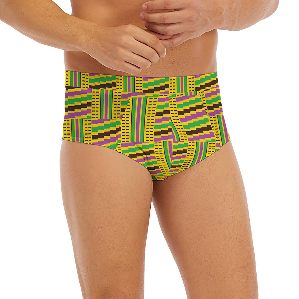 Ghana Kente Pattern Print Men's Briefs