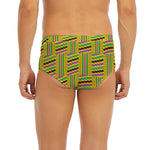 Ghana Kente Pattern Print Men's Briefs