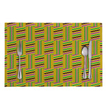 Ghana Kente Pattern Print Placemat
