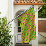 Ghana Kente Pattern Print Polyester Flag