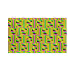 Ghana Kente Pattern Print Polyester Flag