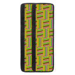 Ghana Kente Pattern Print Refrigerator Handle Covers