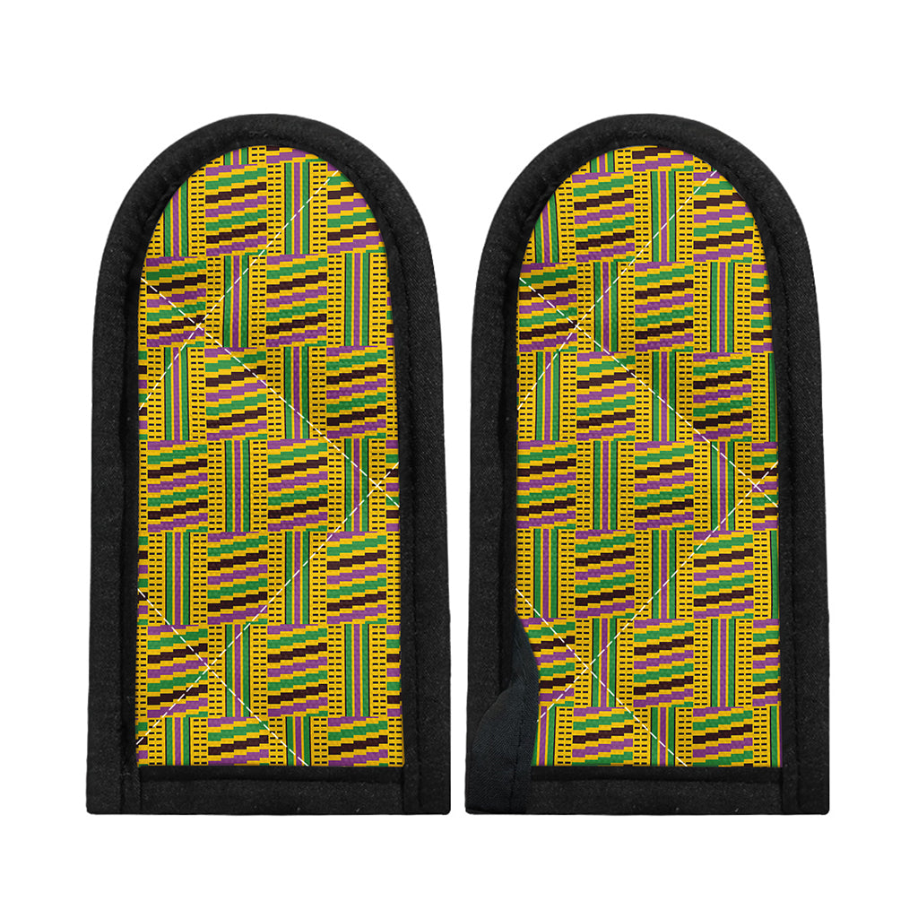 Ghana Kente Pattern Print Skillet Handle Cover