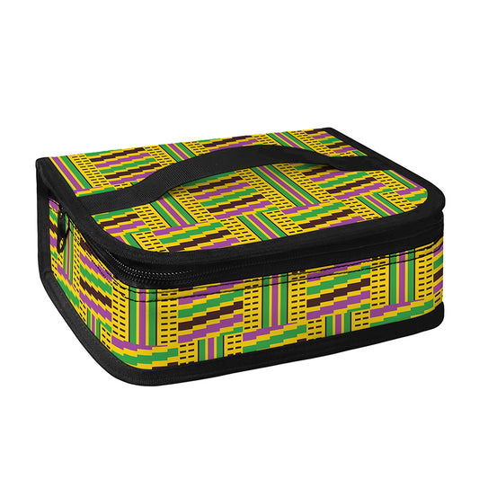 Ghana Kente Pattern Print Small Lunch Bag