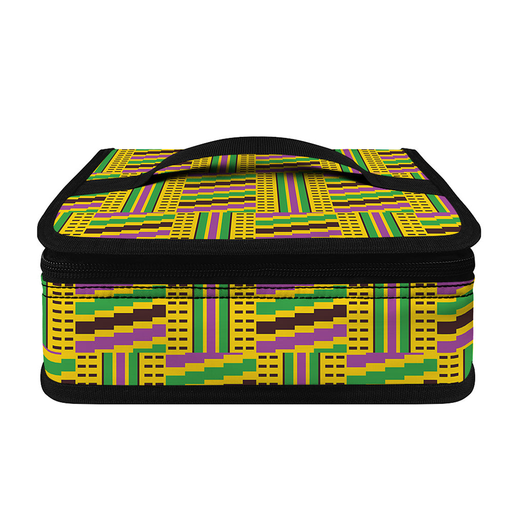 Ghana Kente Pattern Print Small Lunch Bag