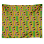 Ghana Kente Pattern Print Tapestry