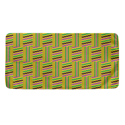 Ghana Kente Pattern Print Towel