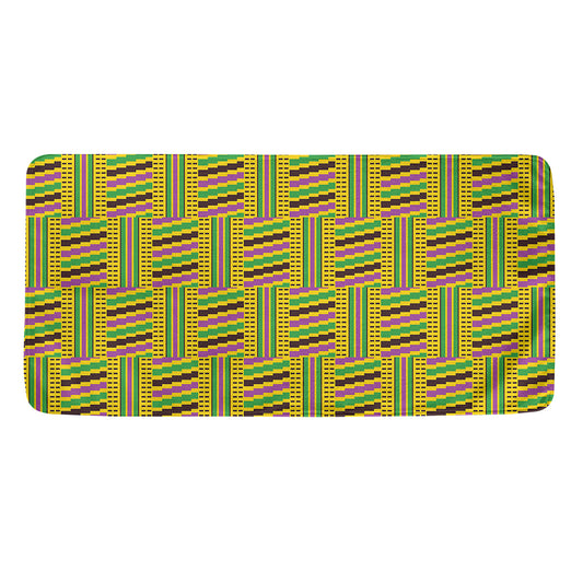 Ghana Kente Pattern Print Towel