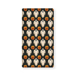 Ghost And Pumpkin Pattern Print Baby Crib Sheet