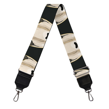 Ghost And Pumpkin Pattern Print Bag Strap