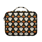 Ghost And Pumpkin Pattern Print Briefcase Bible Bag
