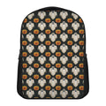 Ghost And Pumpkin Pattern Print Casual Backpack
