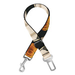Ghost And Pumpkin Pattern Print Dog Seat Belt