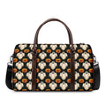Ghost And Pumpkin Pattern Print Duffel Bag