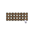 Ghost And Pumpkin Pattern Print Extended Mouse Pad