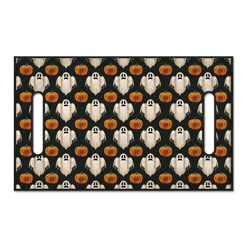Ghost And Pumpkin Pattern Print Golf Cart Seat Cover