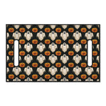 Ghost And Pumpkin Pattern Print Golf Cart Seat Cover
