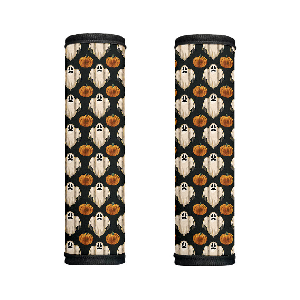Ghost And Pumpkin Pattern Print Handle Covers