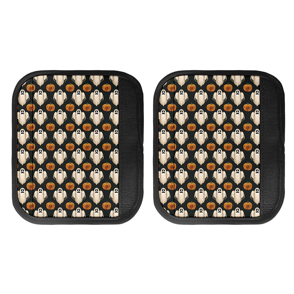 Ghost And Pumpkin Pattern Print Handle Covers