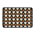 Ghost And Pumpkin Pattern Print Kitchen Mat
