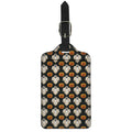 Ghost And Pumpkin Pattern Print Luggage Tag