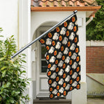 Ghost And Pumpkin Pattern Print Polyester Flag