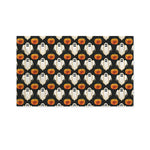 Ghost And Pumpkin Pattern Print Polyester Flag