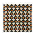 Ghost And Pumpkin Pattern Print Silk Bandana