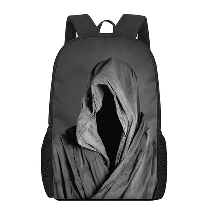Ghost In The Darkness 3D Print 17 Inch Backpack