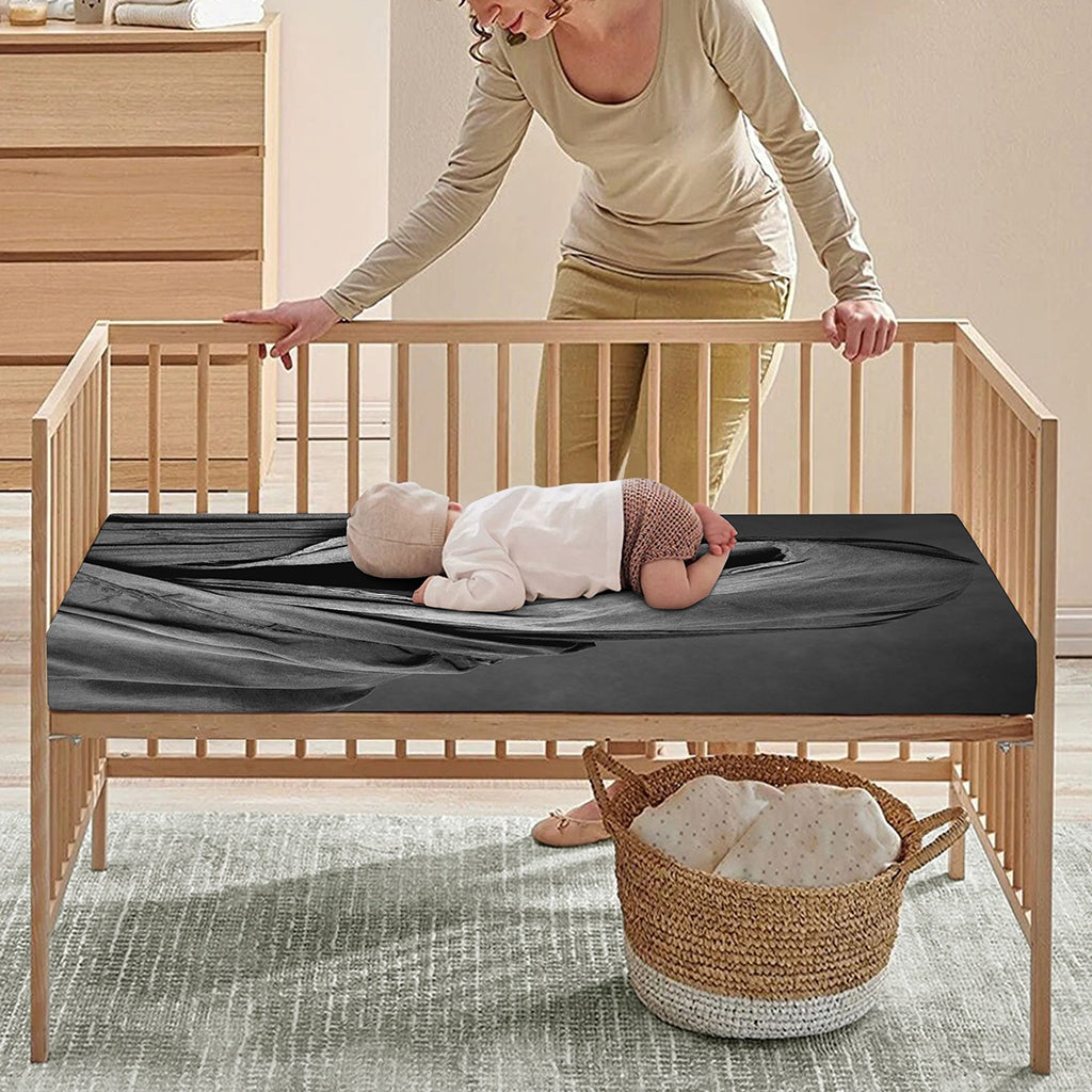 Ghost In The Darkness 3D Print Baby Crib Sheet